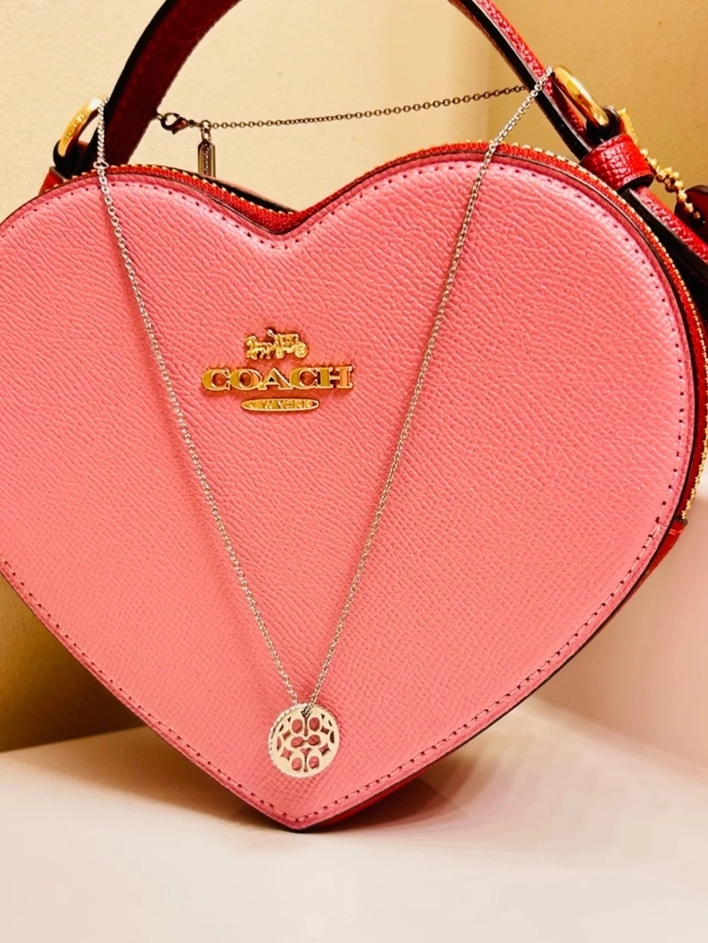 Coach Swarovski Charm Necklace ( NECKLACE ONLY ) - Picture 7 of 12